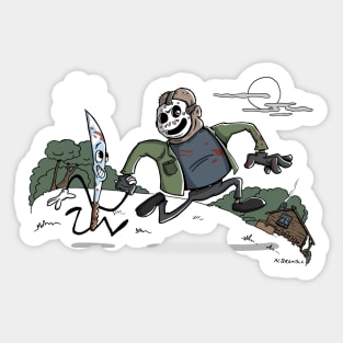 Happy Friday the 13th Sticker